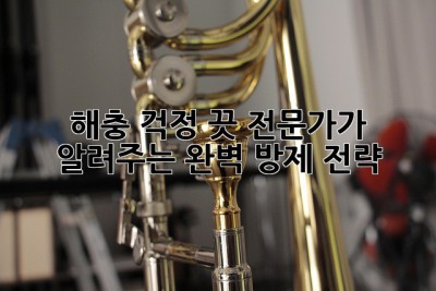 🧹✨ 해충 걱정 끗! 전문가가 알려주는 완벽 방제 전략 🏡