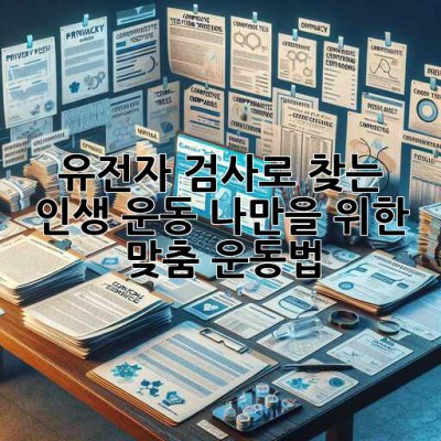 🏃‍♀️ 유전자 검사로 찾는 인생 운동! 나만을 위한 맞춤 운동법 🧬